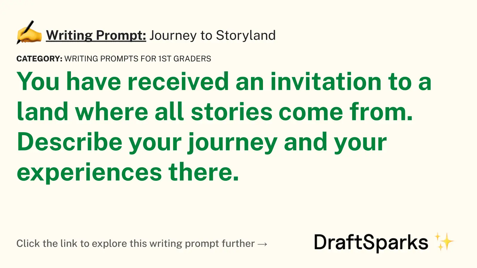 Journey to Storyland