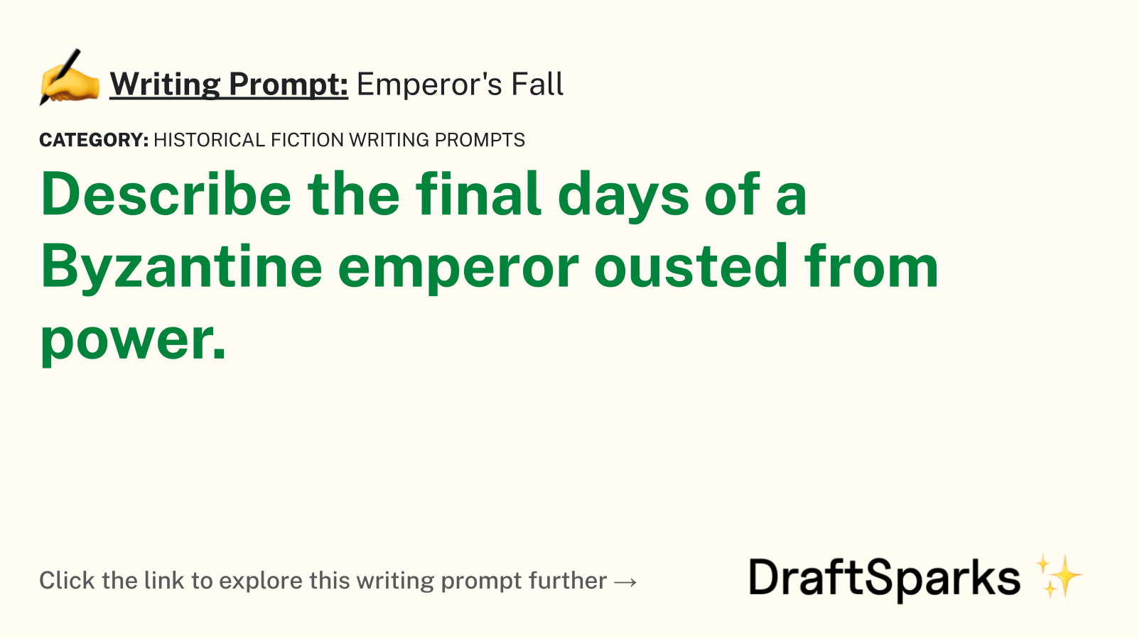 Emperor’s Fall