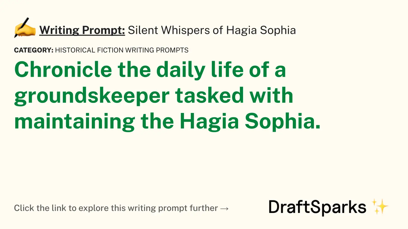 Silent Whispers of Hagia Sophia