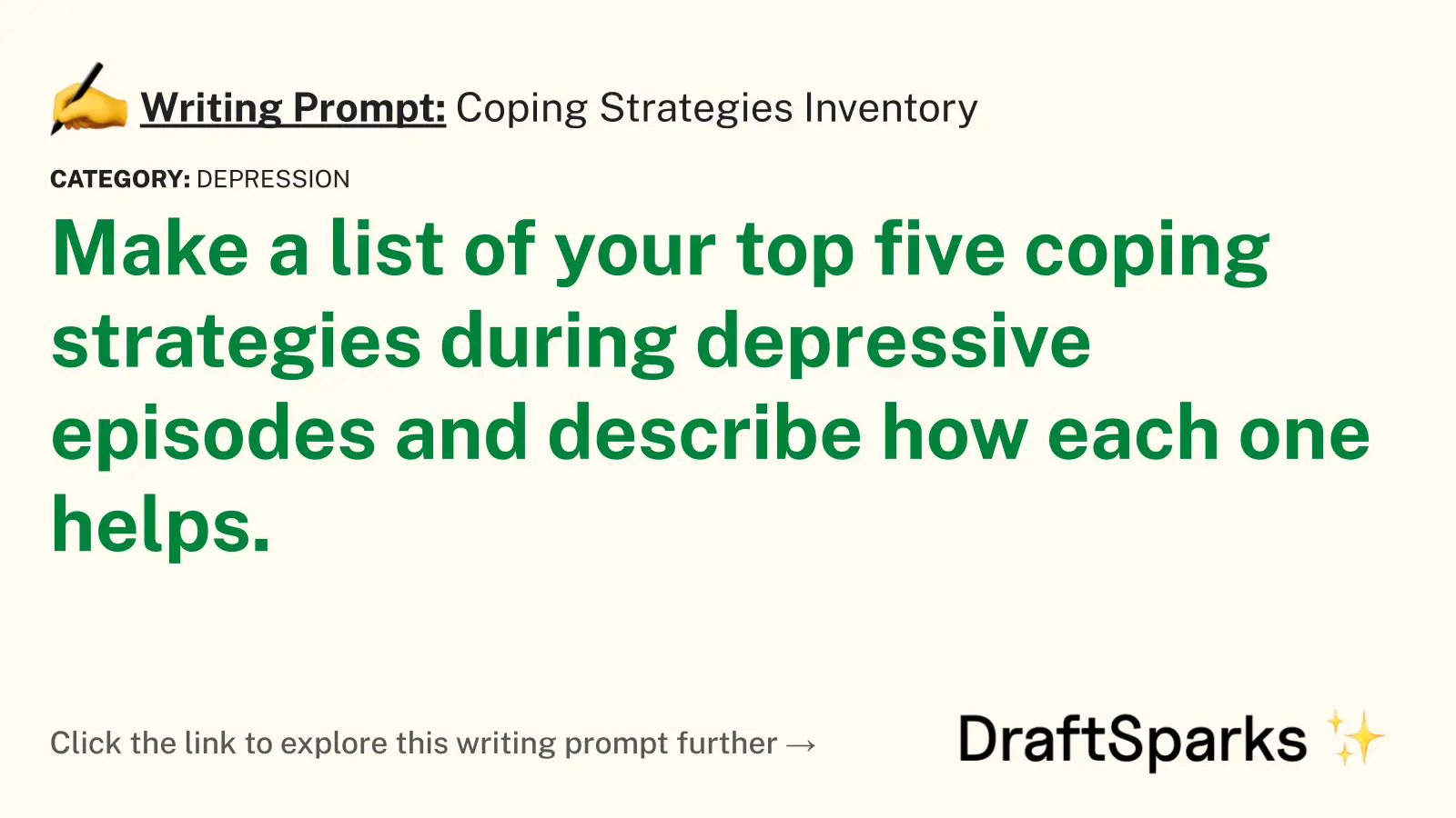 Coping Strategies Inventory