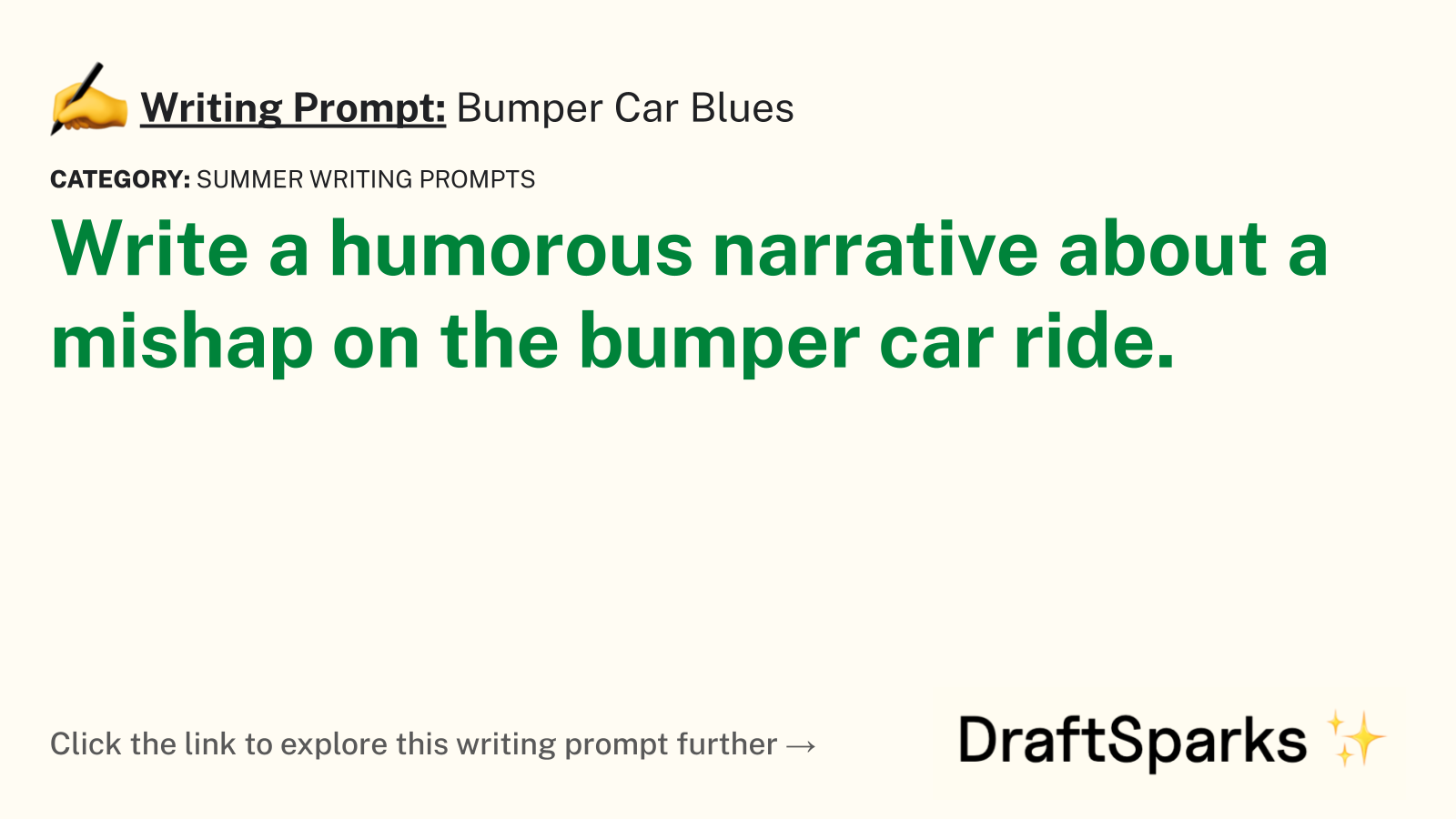 Bumper Car Blues