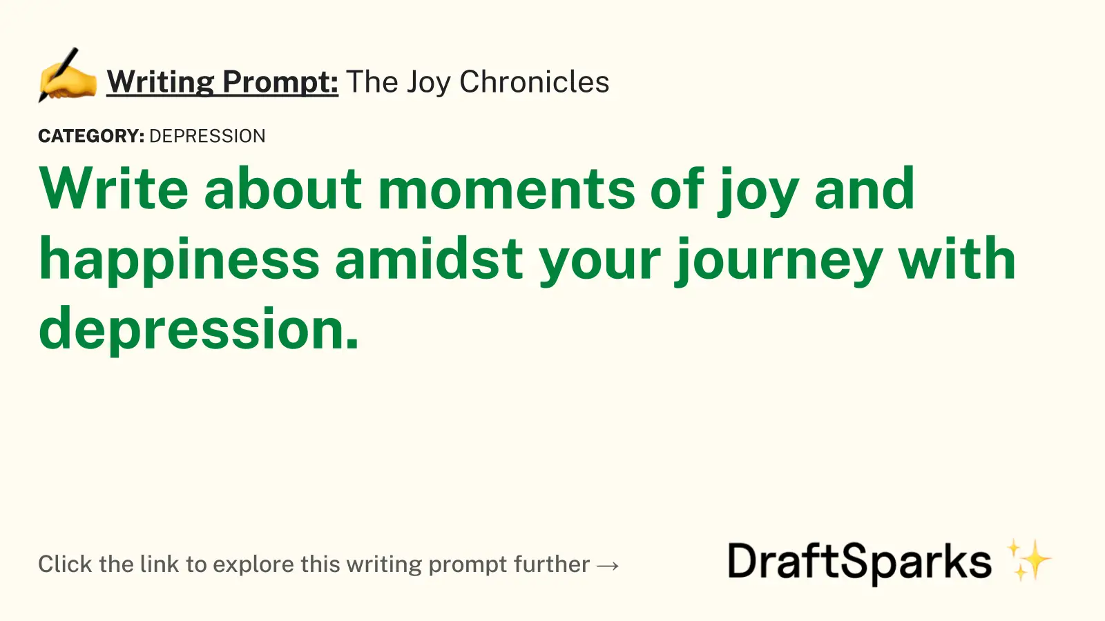 The Joy Chronicles