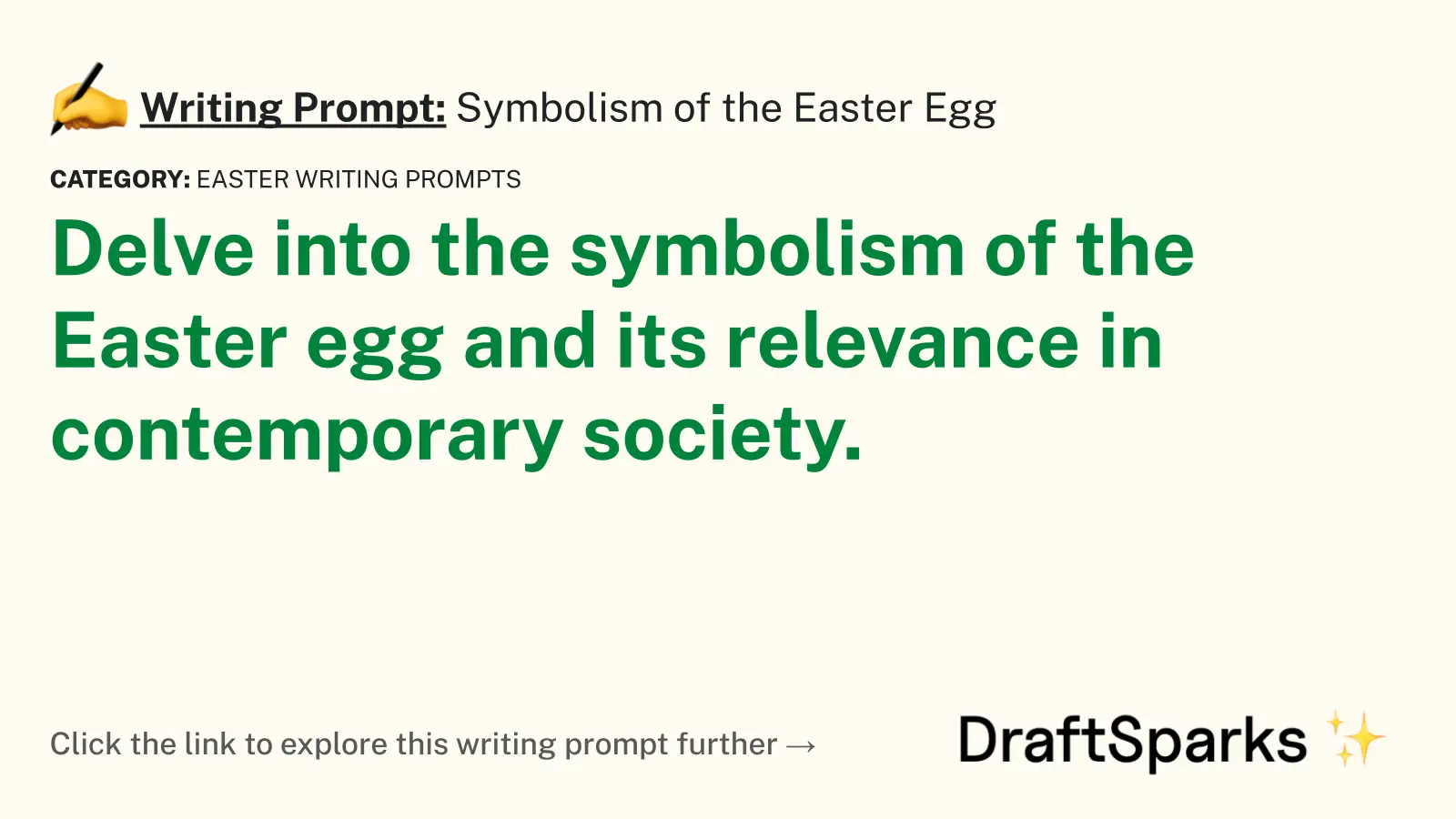 Symbolism of the Easter Egg