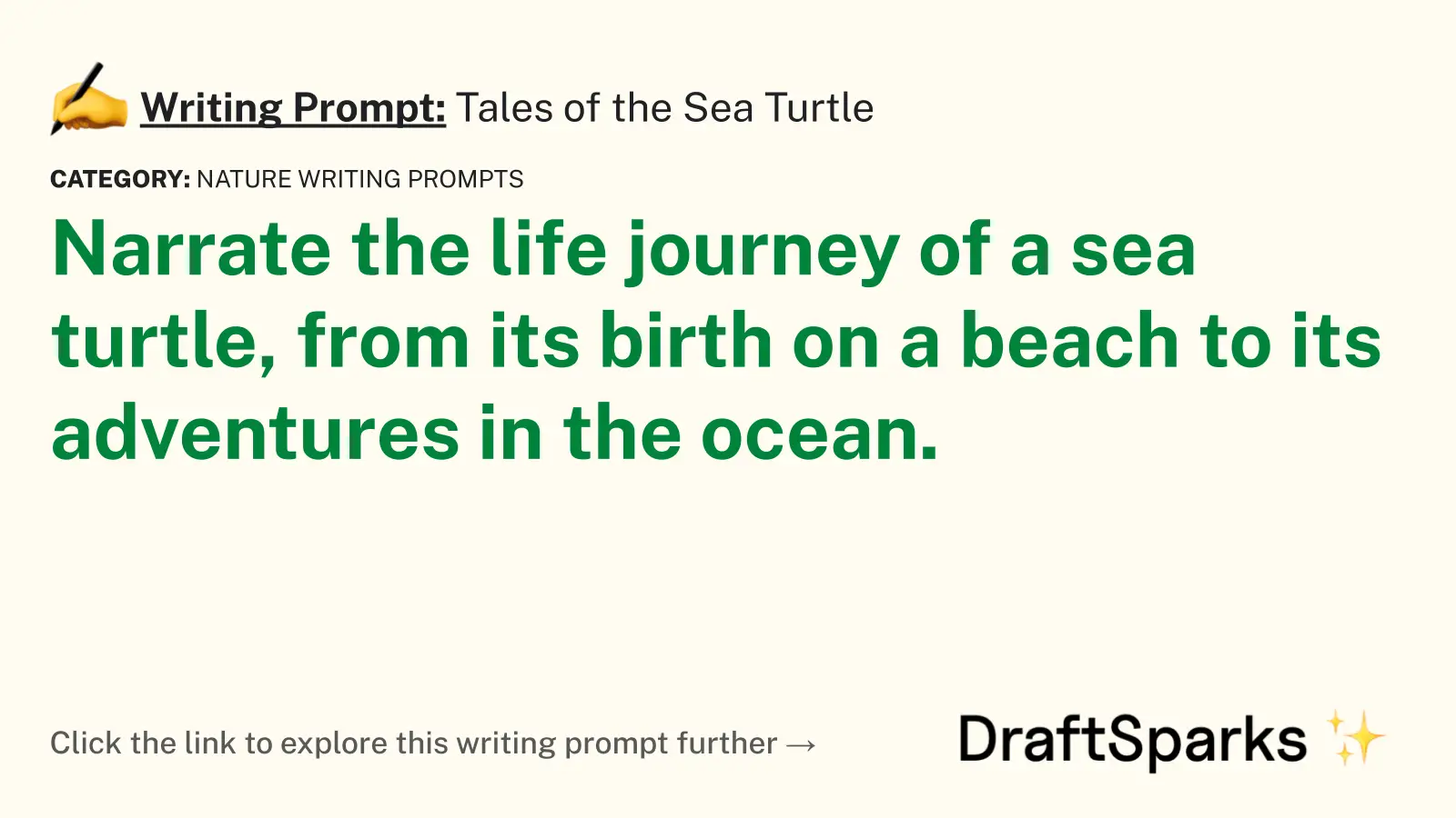 Tales of the Sea Turtle