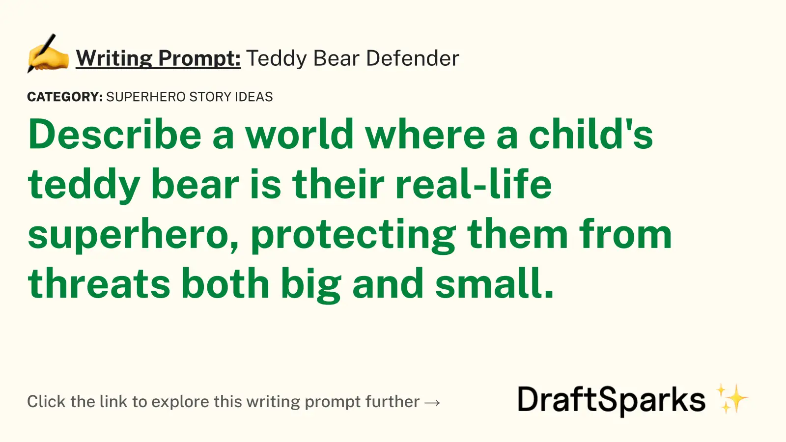 Teddy Bear Defender