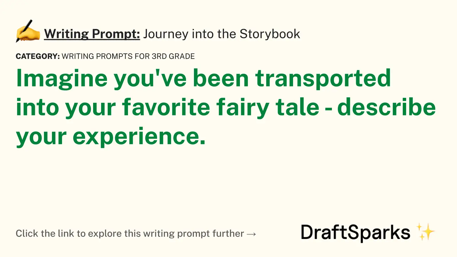 Journey into the Storybook