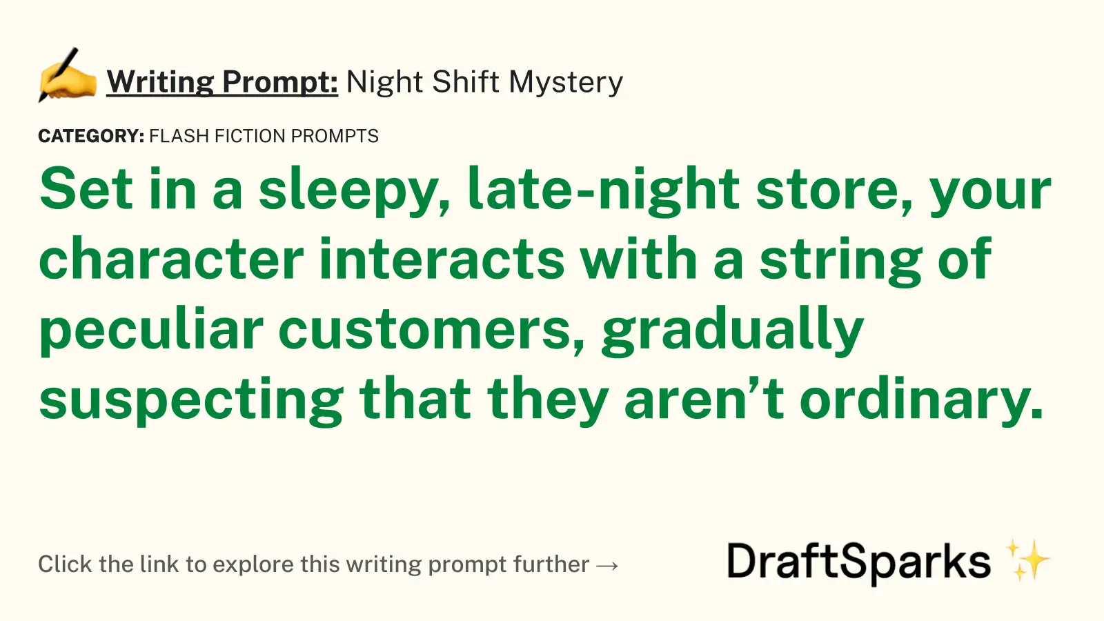 Night Shift Mystery