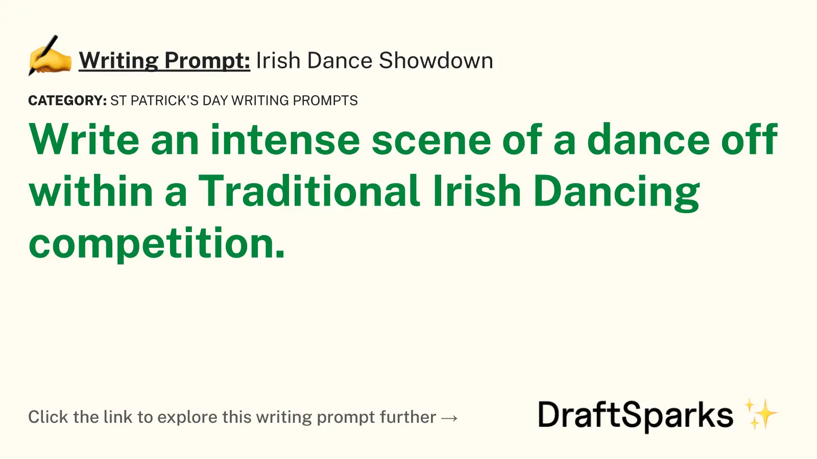 Irish Dance Showdown