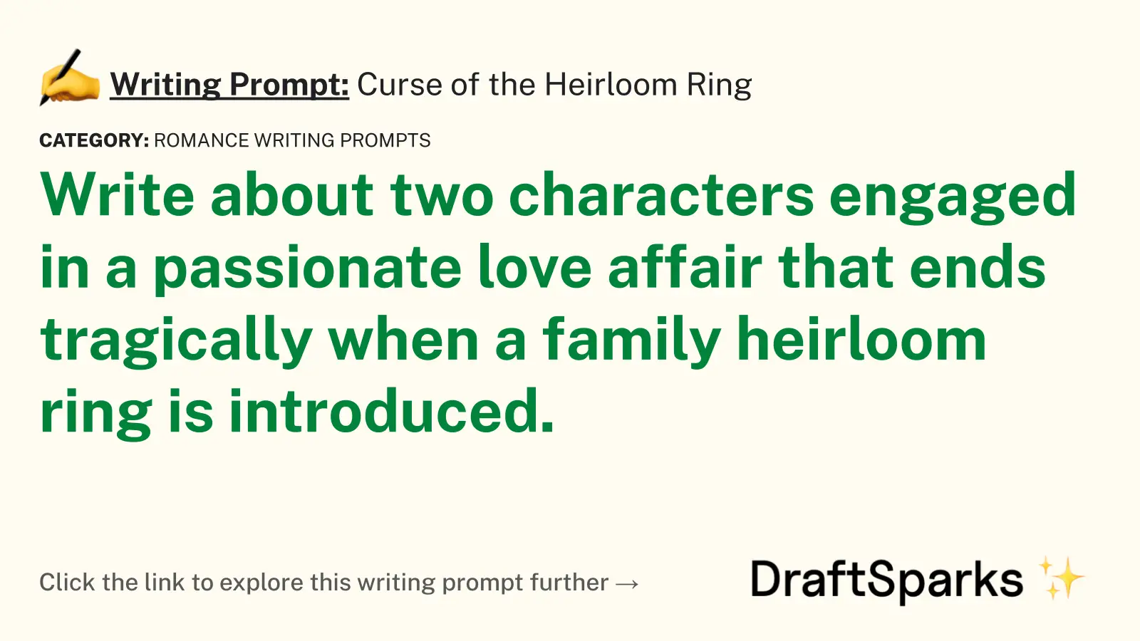Curse of the Heirloom Ring
