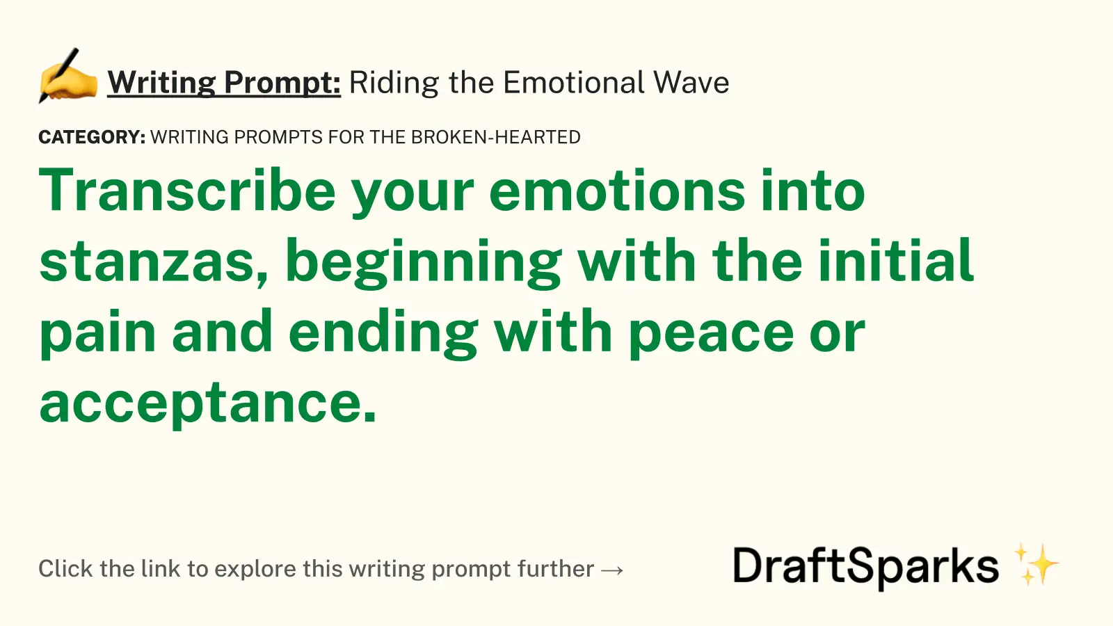 Riding the Emotional Wave
