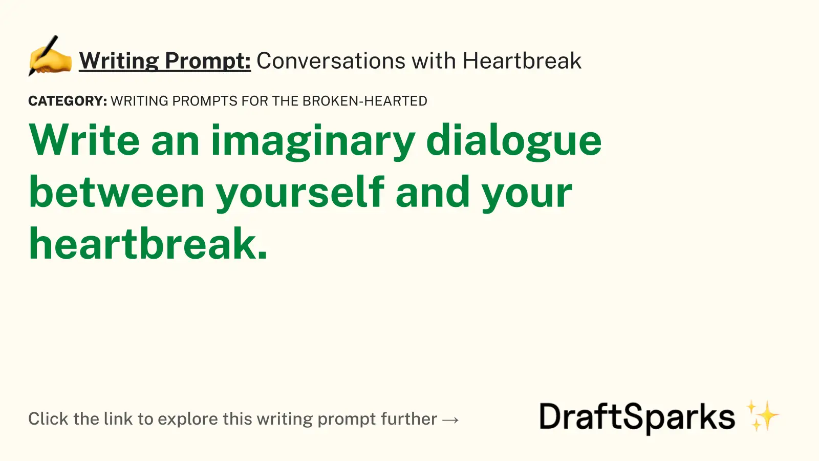 Conversations with Heartbreak