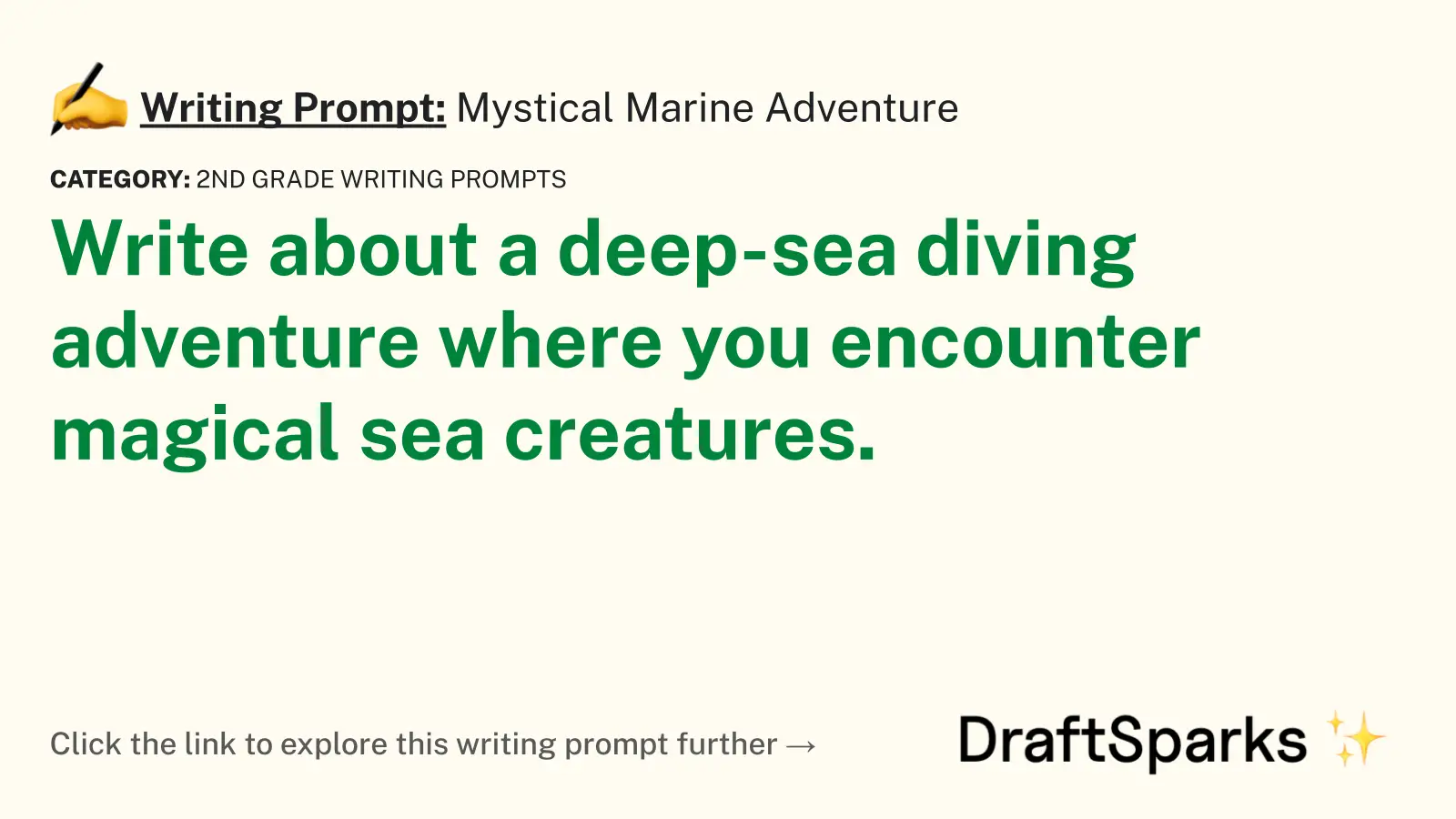 Mystical Marine Adventure