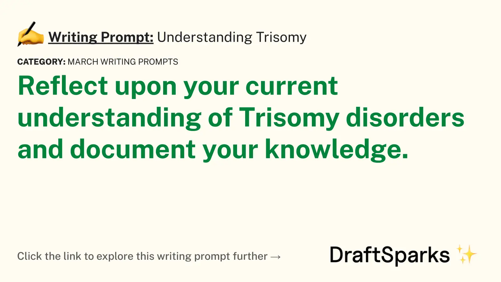 Understanding Trisomy