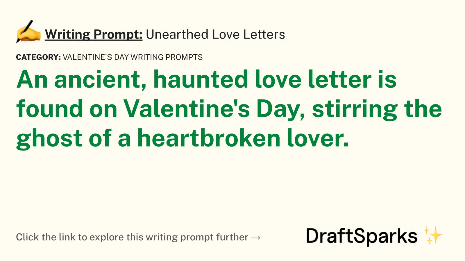Unearthed Love Letters
