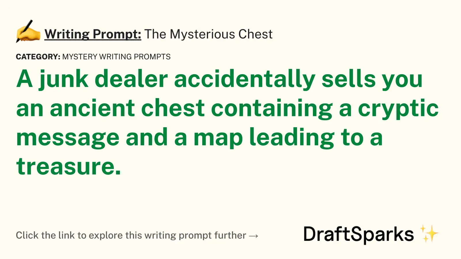 The Mysterious Chest