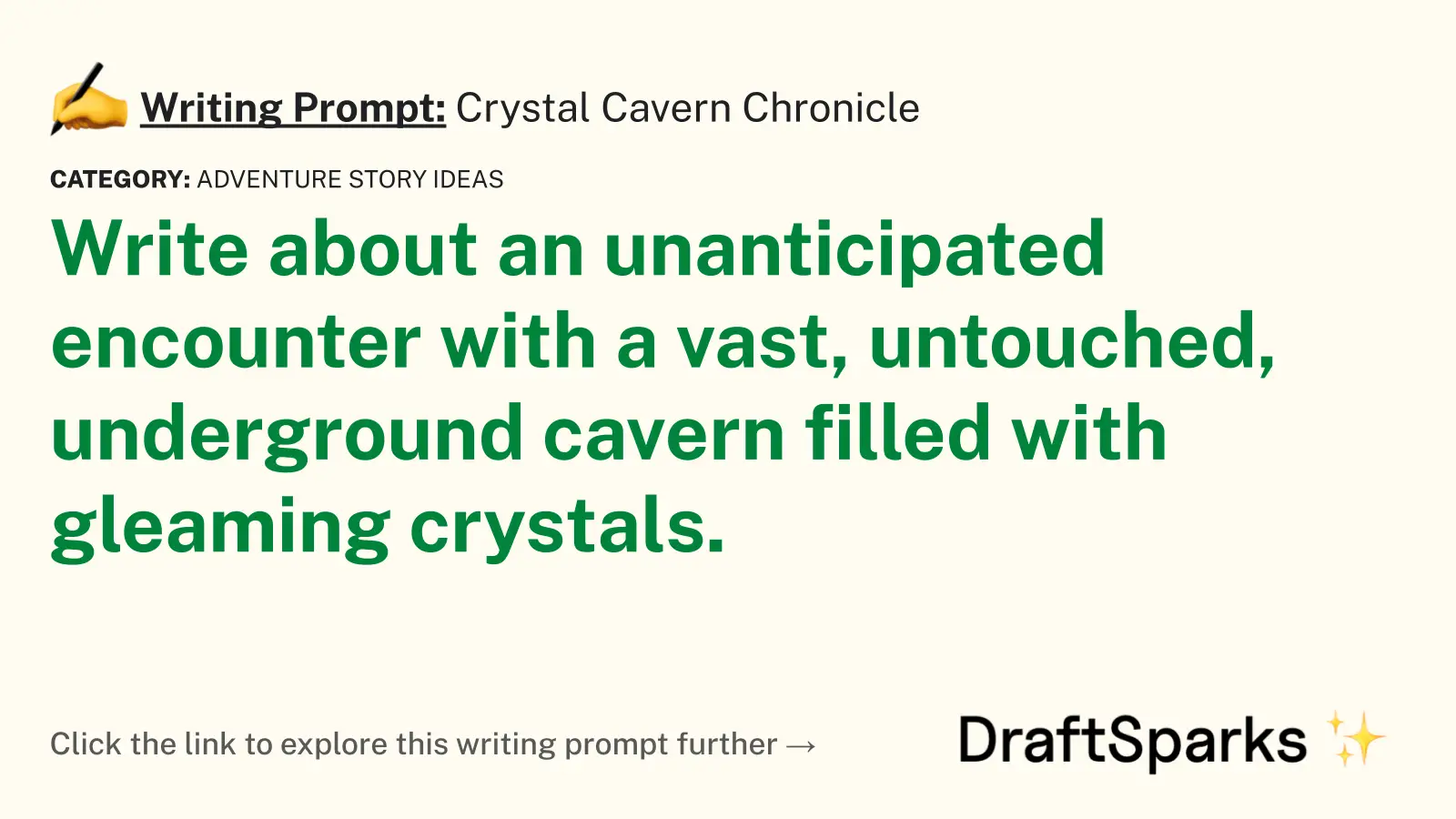 Crystal Cavern Chronicle