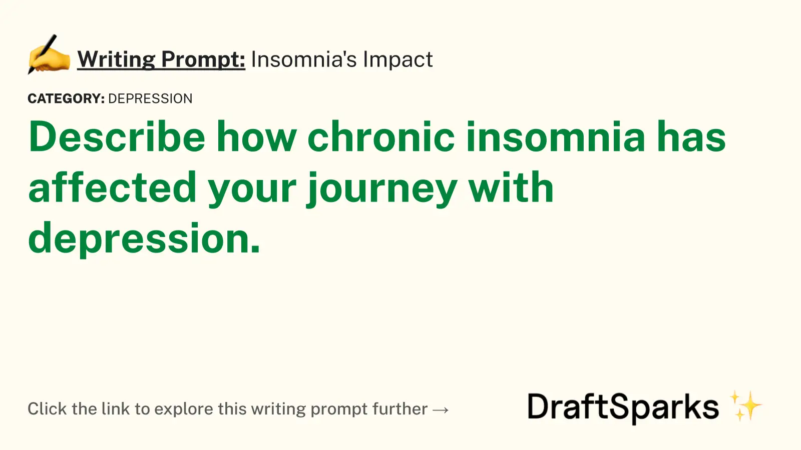 Insomnia’s Impact