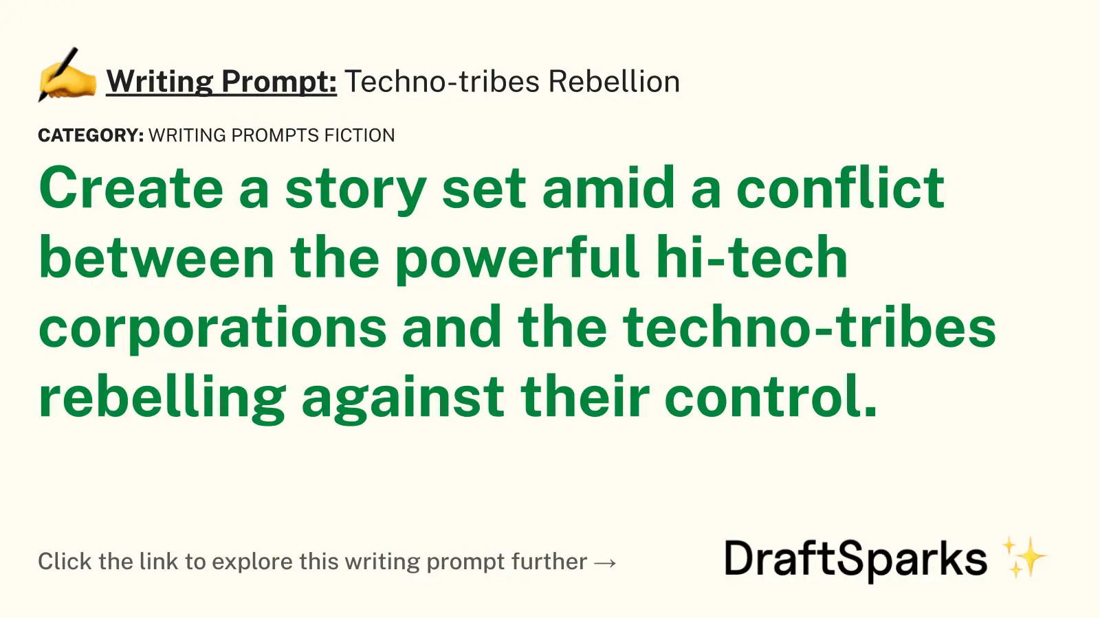 Techno-tribes Rebellion