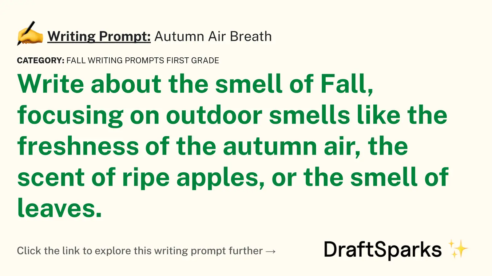 Autumn Air Breath