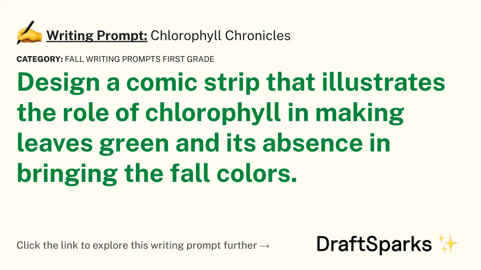 Chlorophyll Chronicles