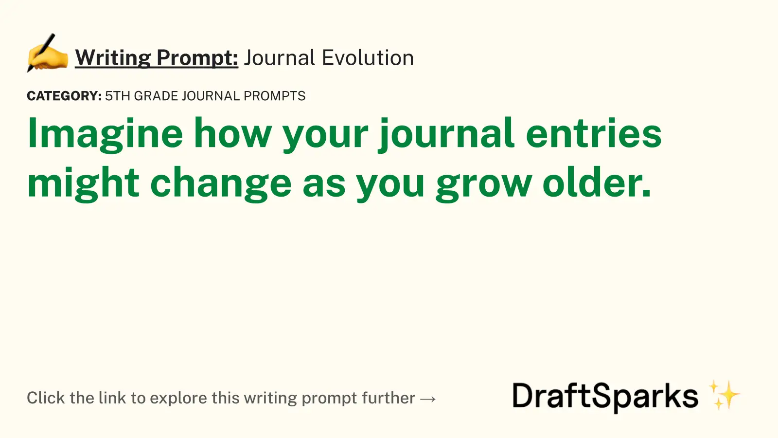 Journal Evolution
