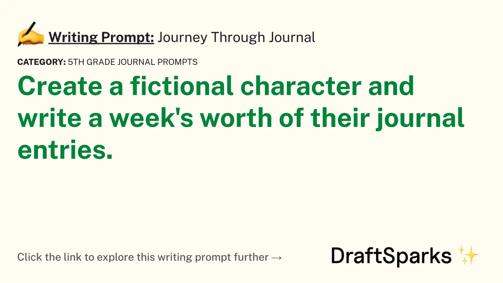 Journey Through Journal