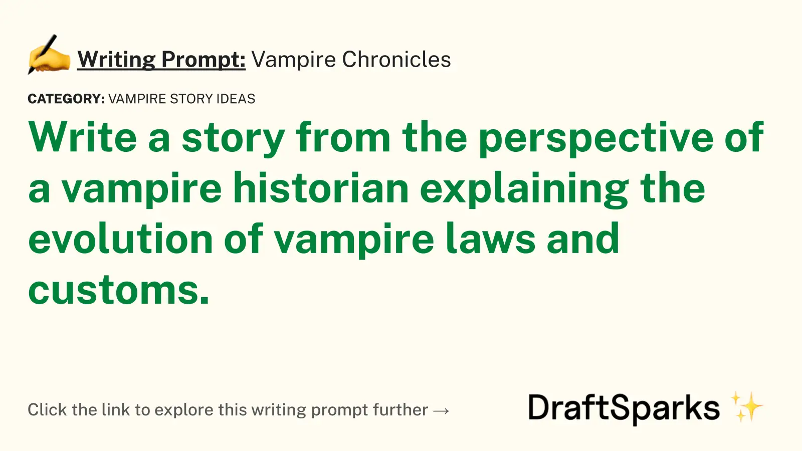 Vampire Chronicles