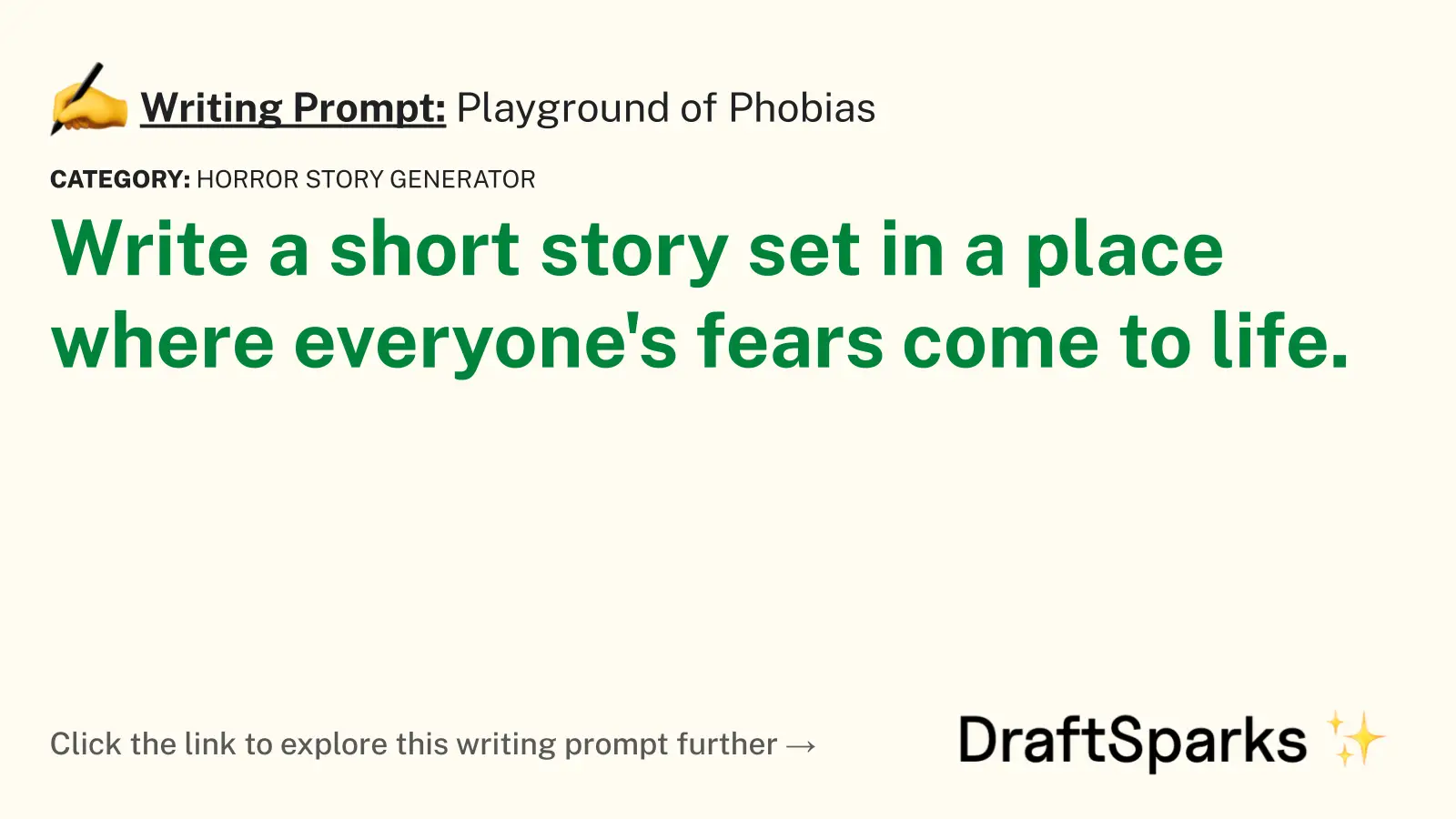 Playground of Phobias