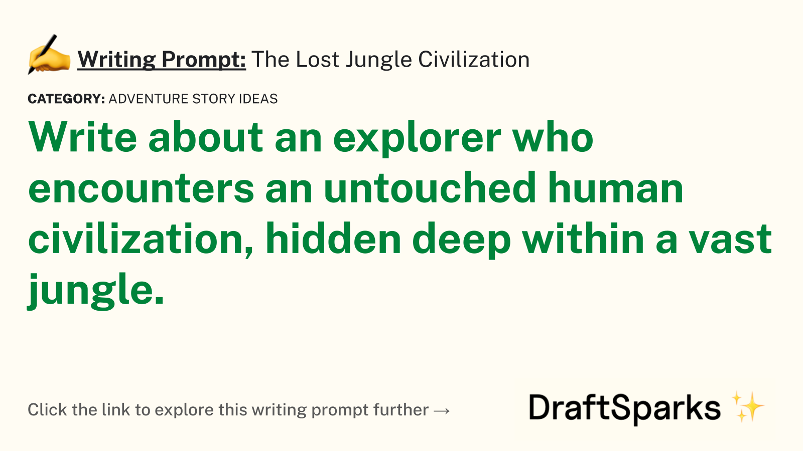 The Lost Jungle Civilization