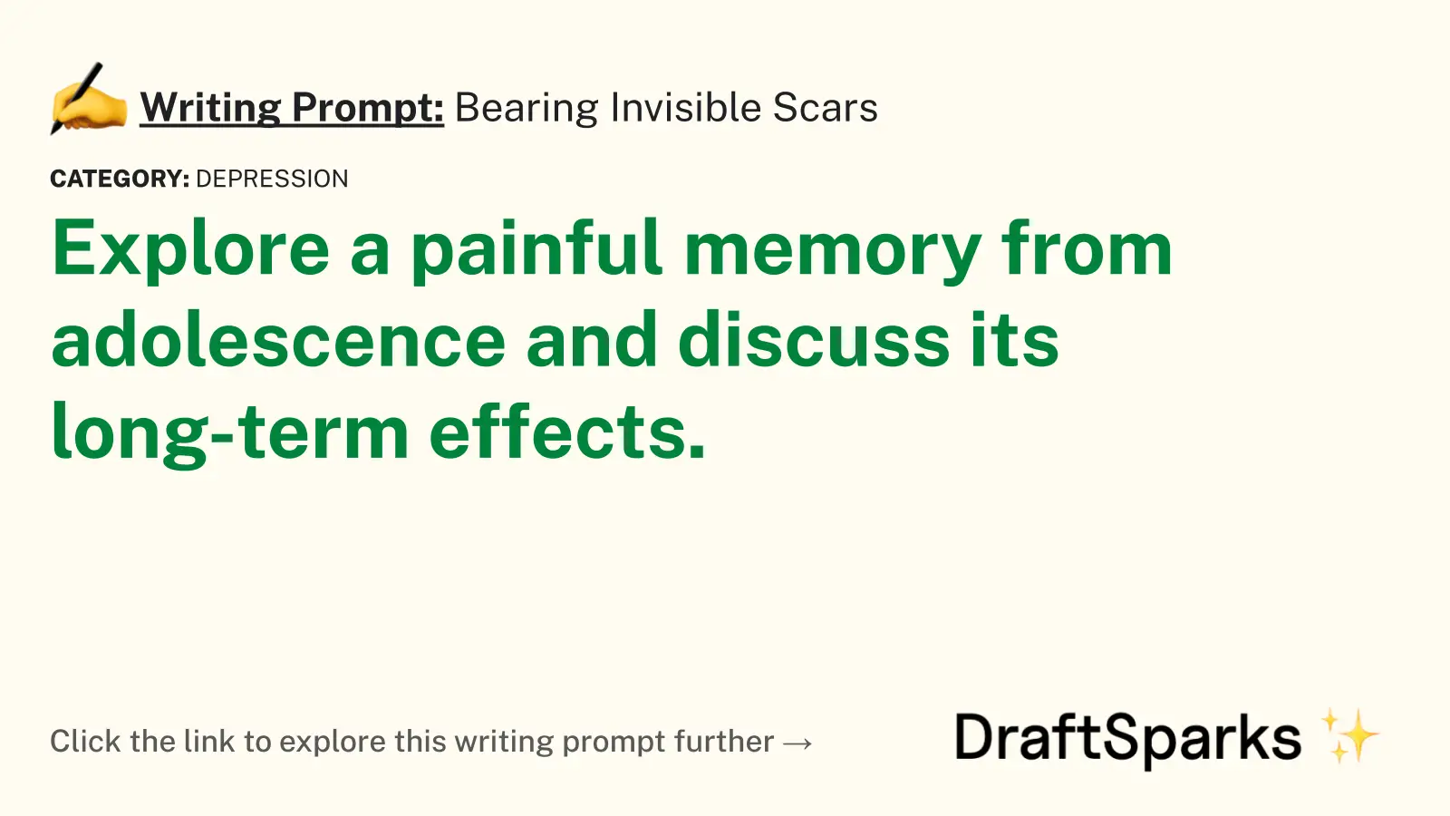 Bearing Invisible Scars