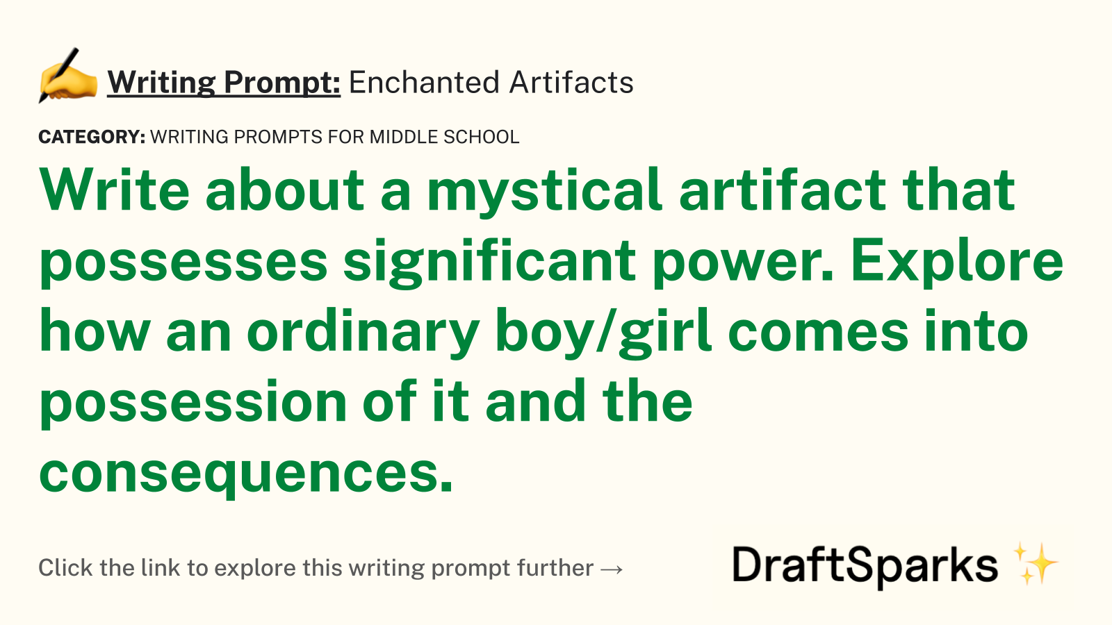 Enchanted Artifacts