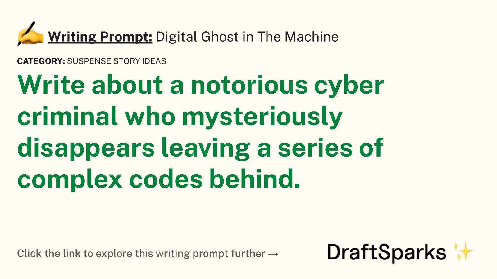 Digital Ghost in The Machine