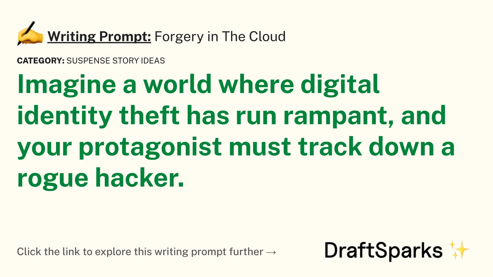 Forgery in The Cloud