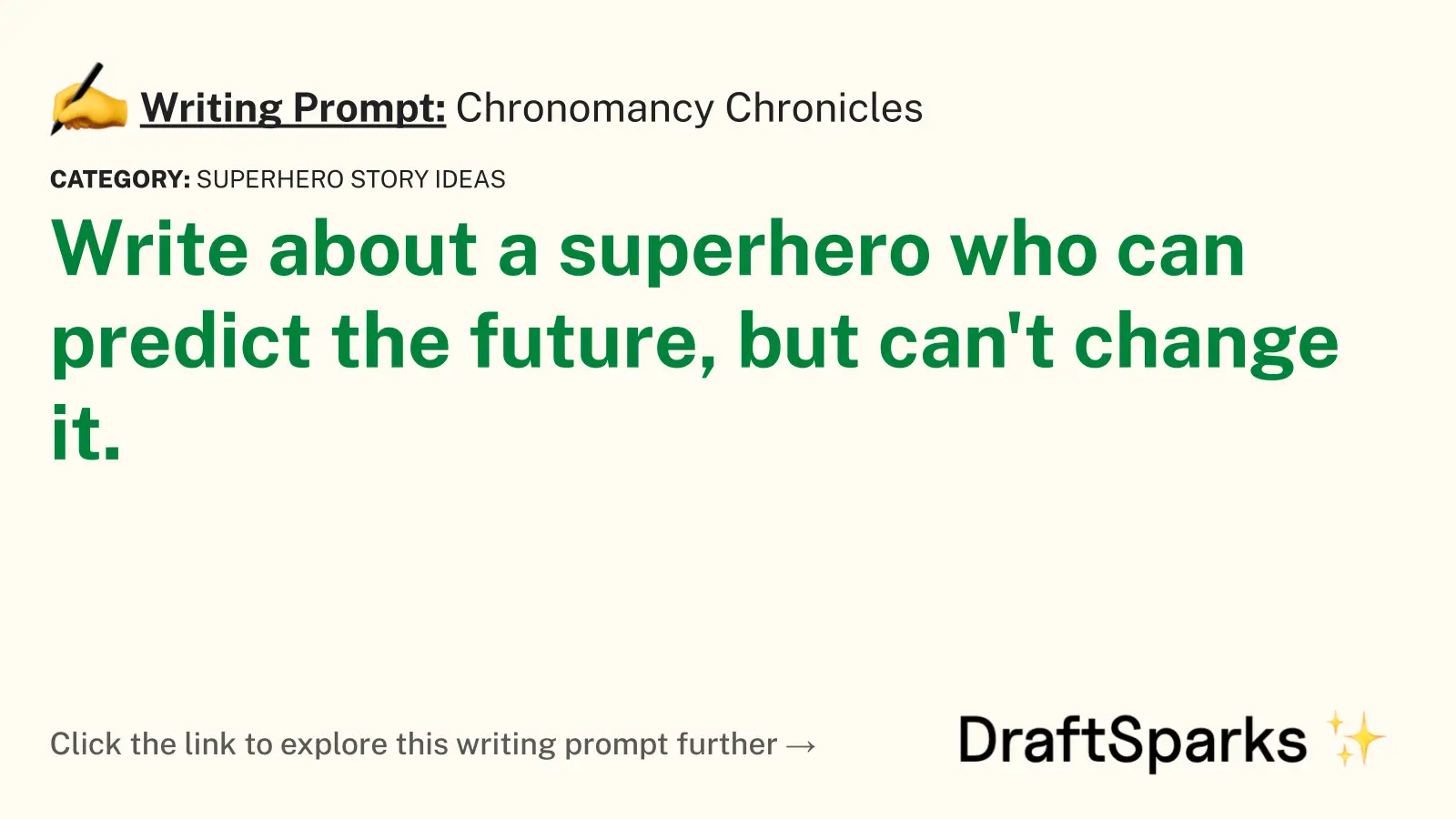 Chronomancy Chronicles