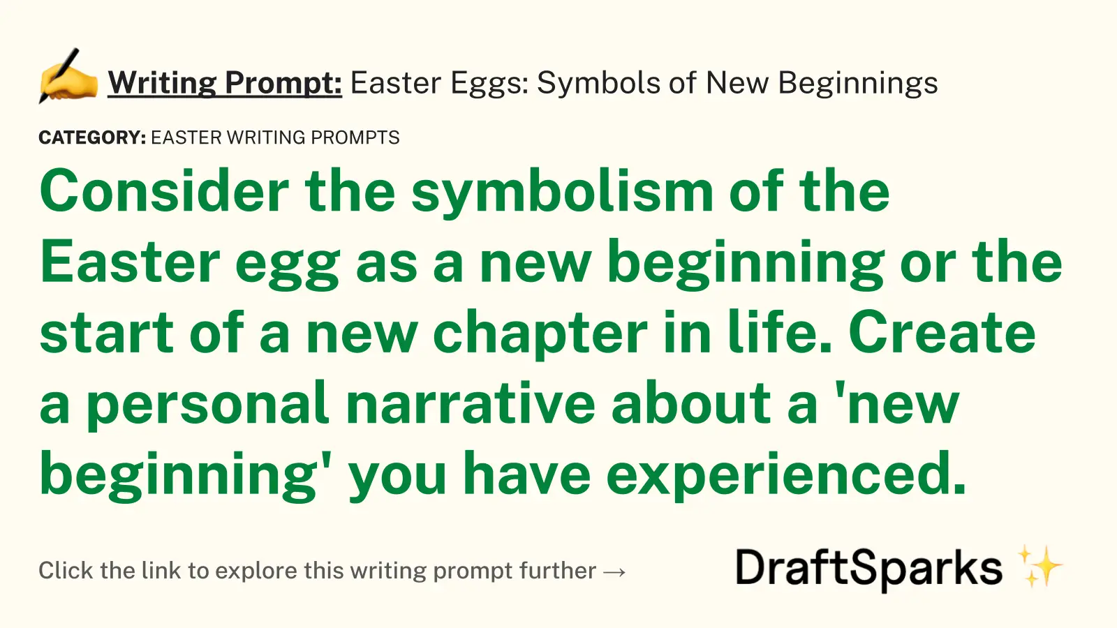 Easter Eggs: Symbols of New Beginnings