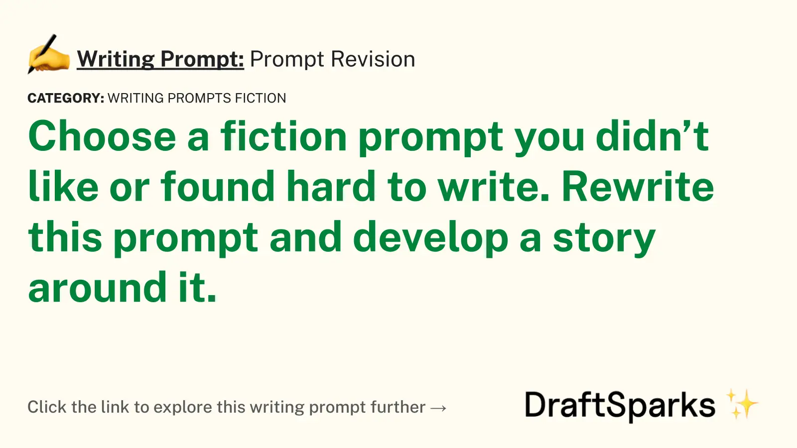 Prompt Revision