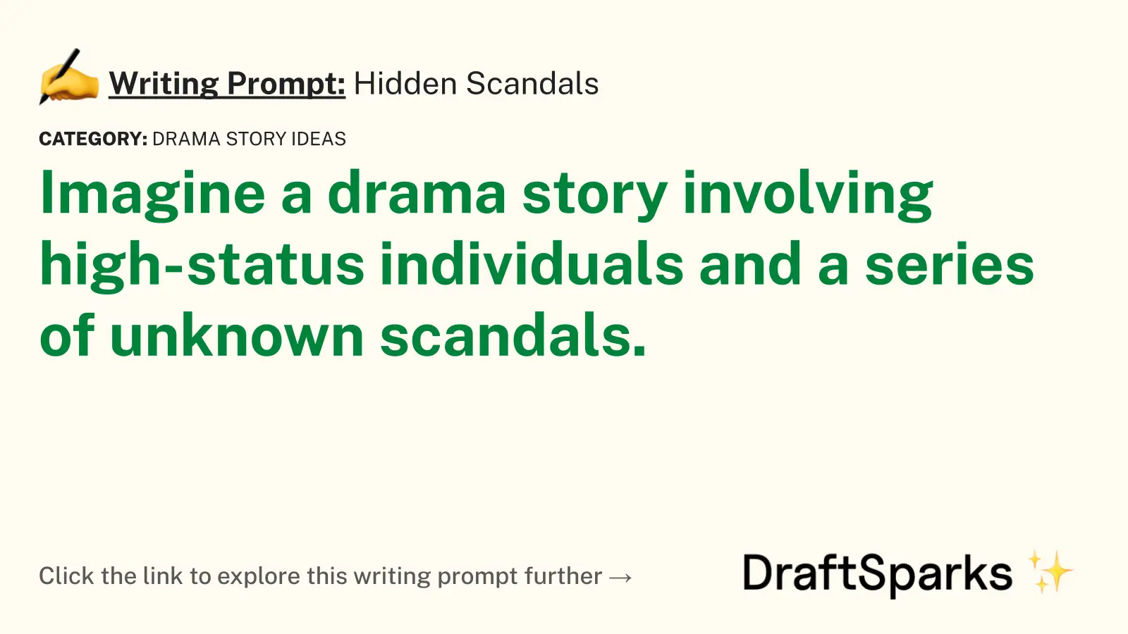 Hidden Scandals
