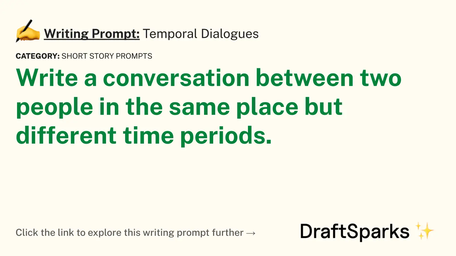 Temporal Dialogues