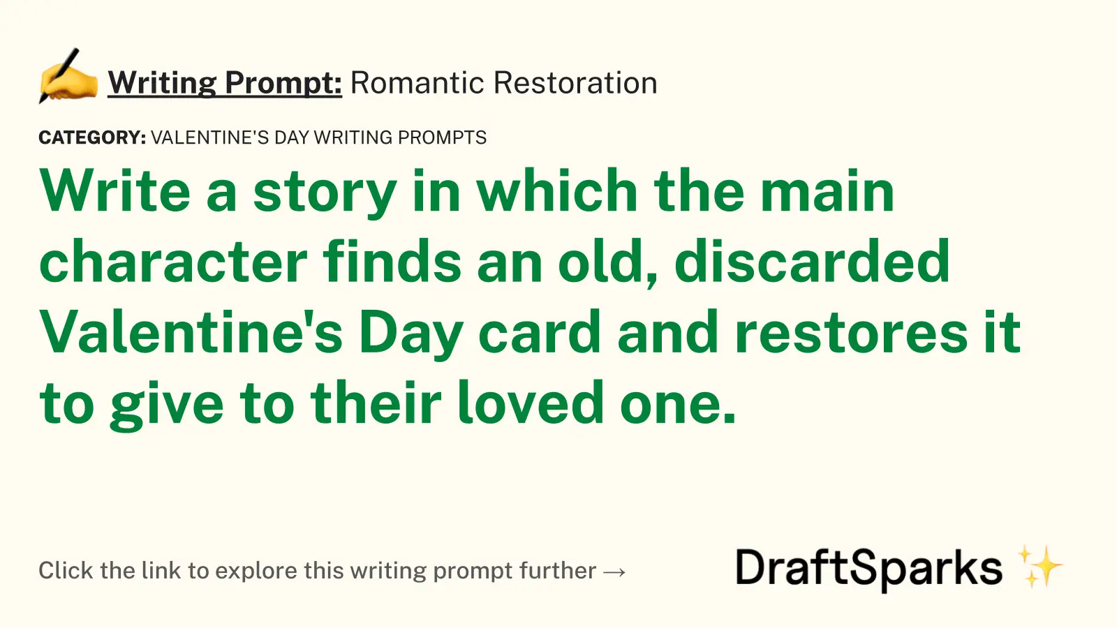 Romantic Restoration