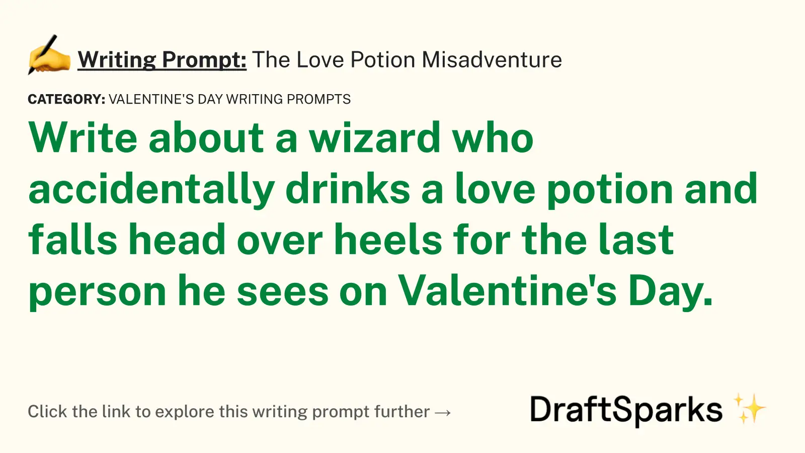 The Love Potion Misadventure