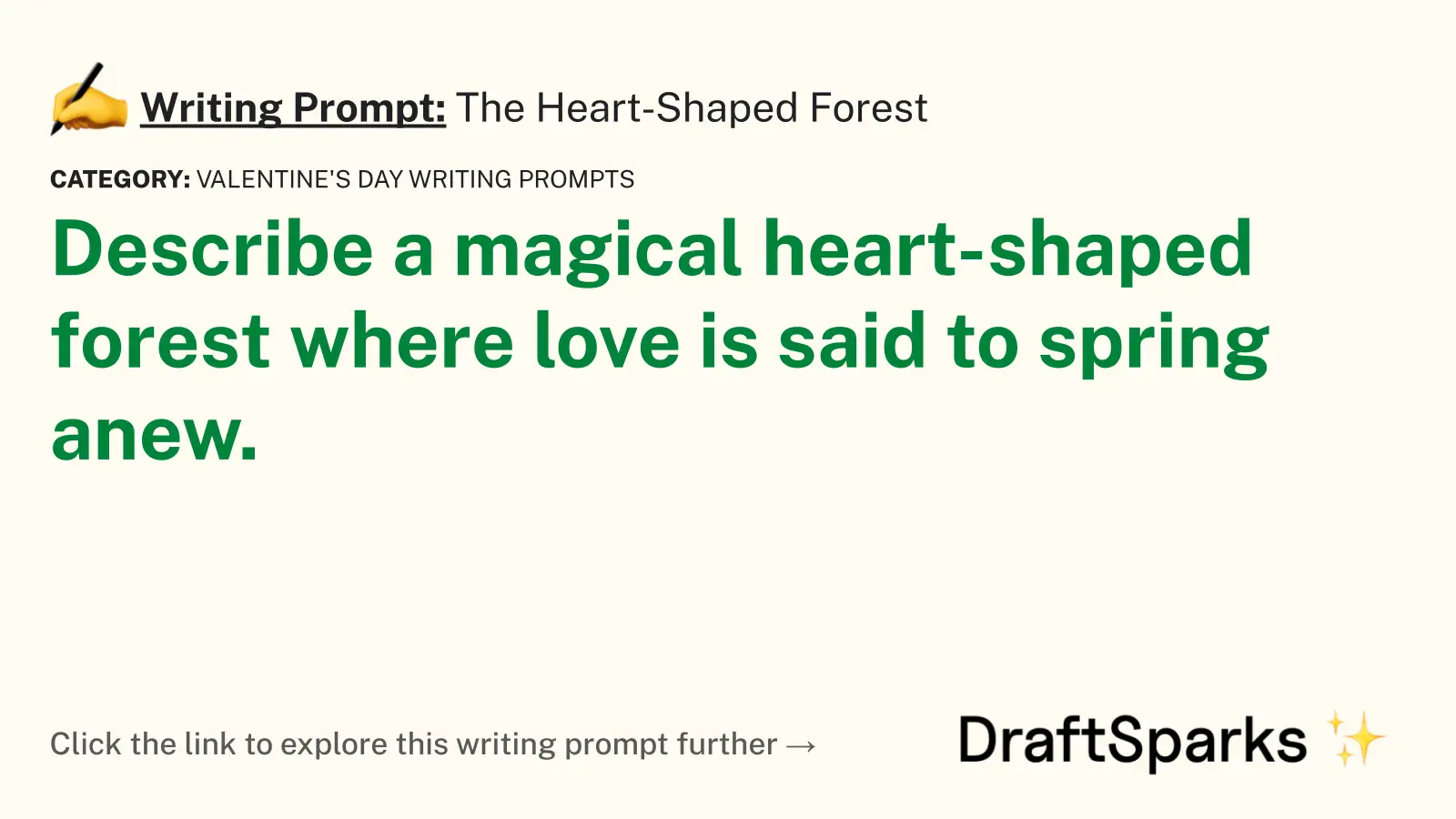 The Heart-Shaped Forest