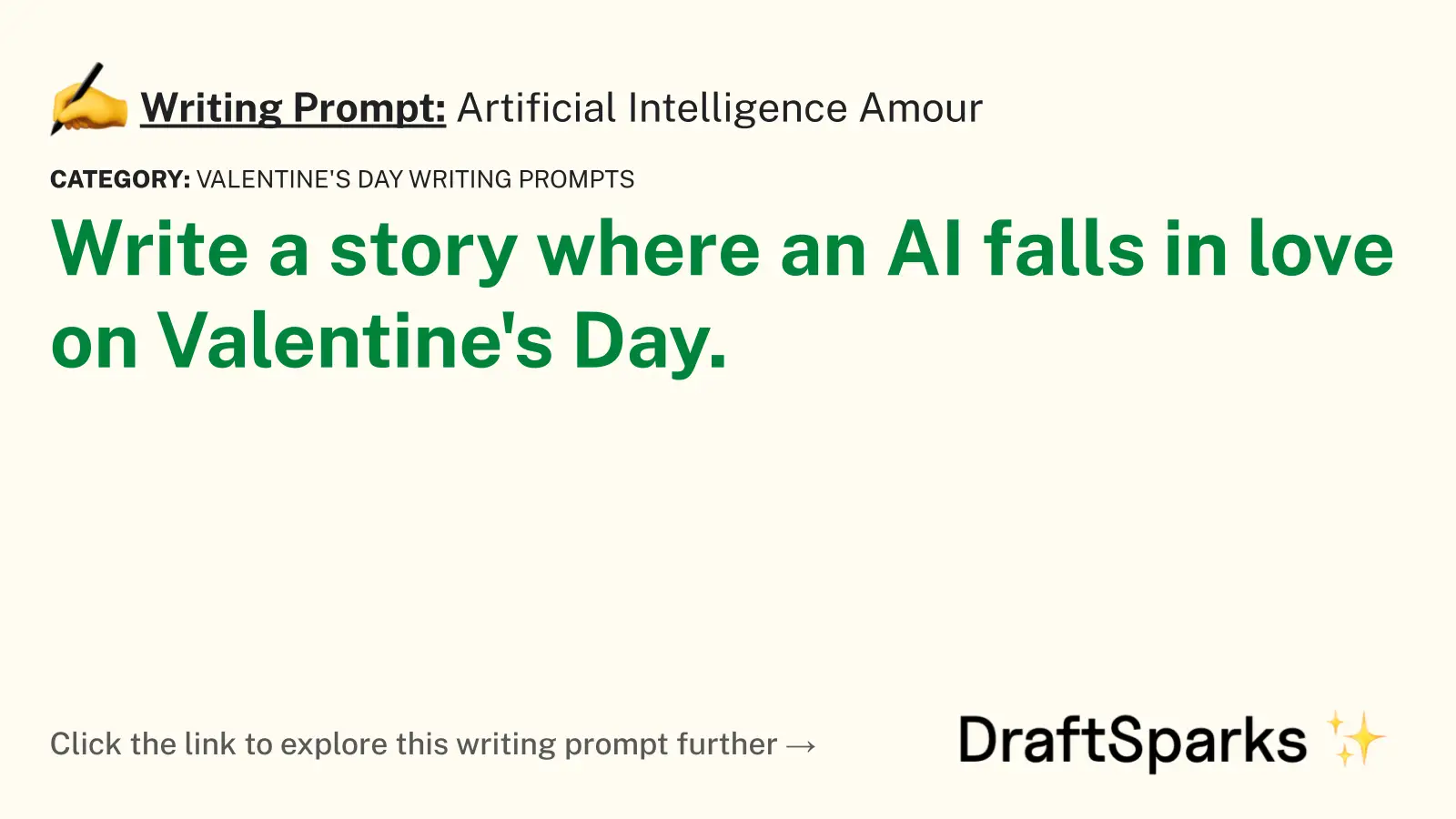 Artificial Intelligence Amour