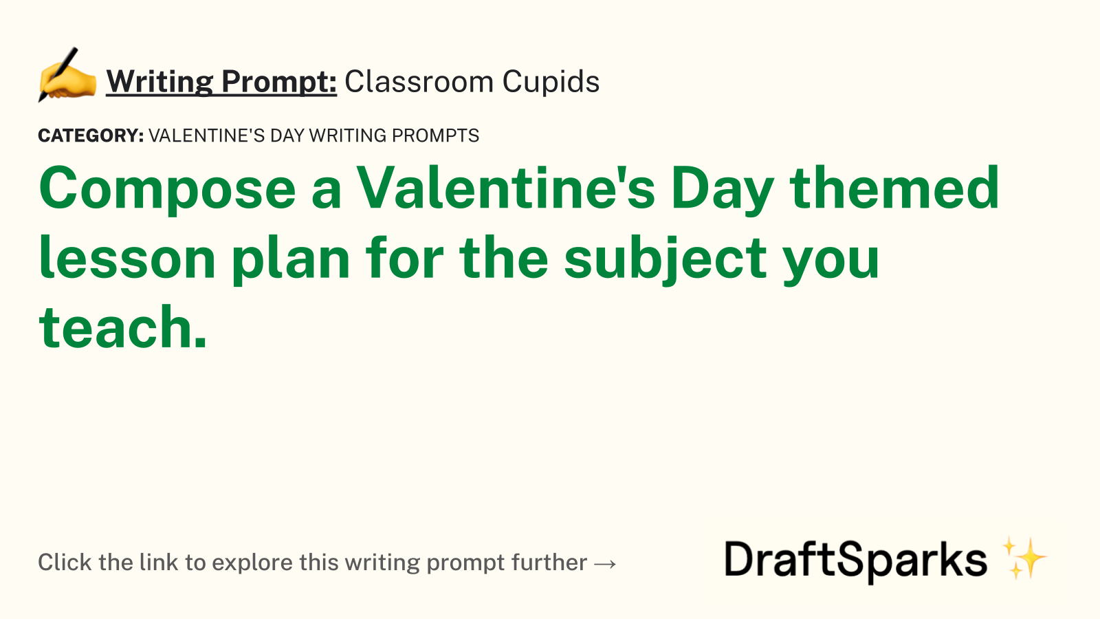 Classroom Cupids