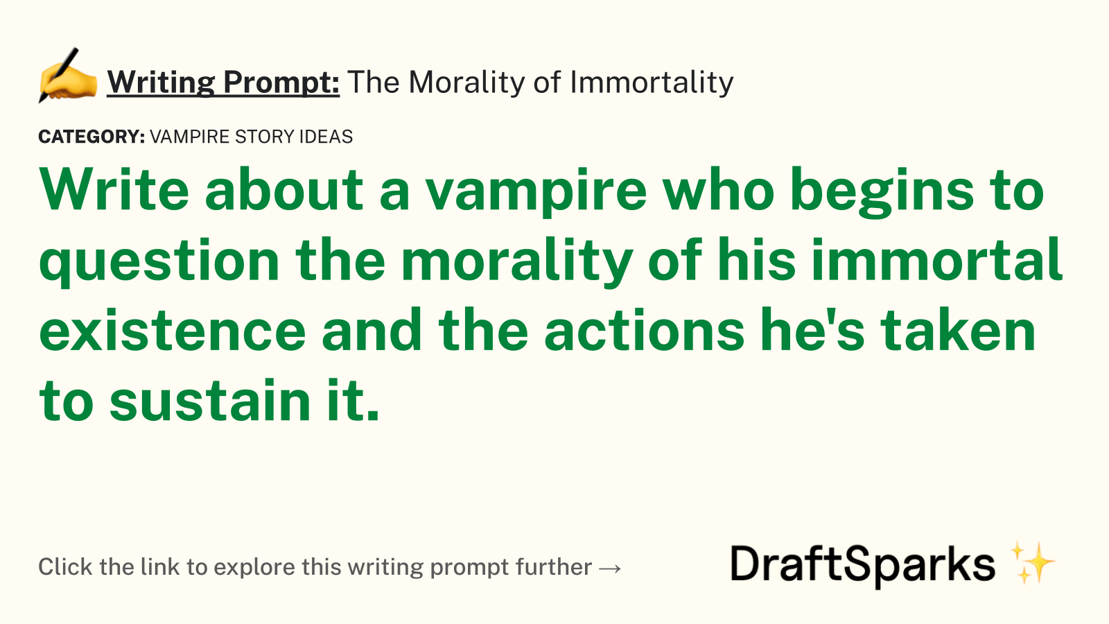 The Morality of Immortality
