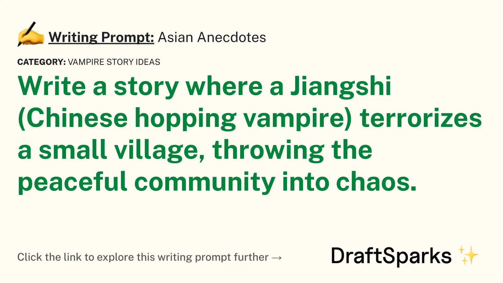Asian Anecdotes