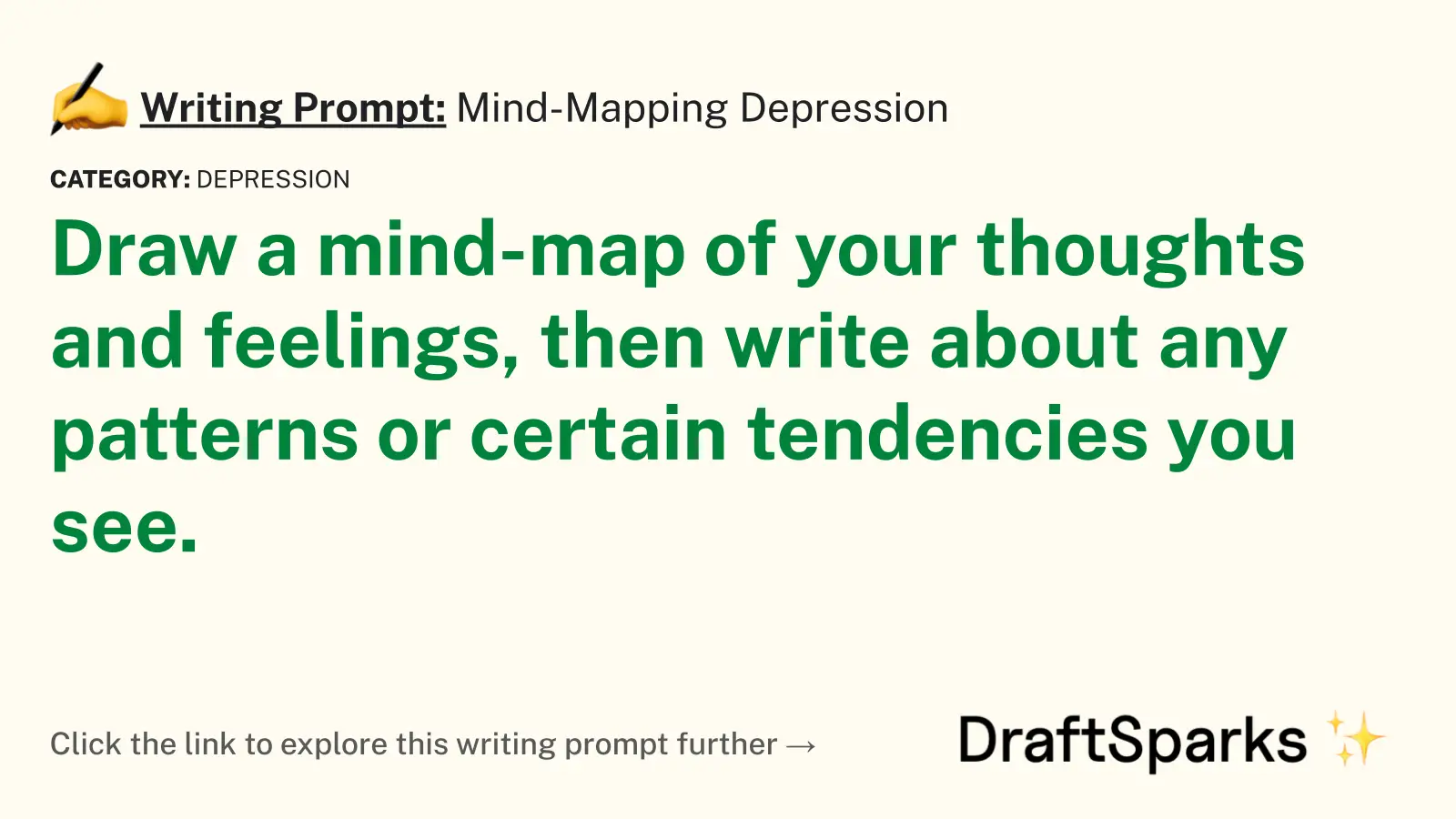 Mind-Mapping Depression