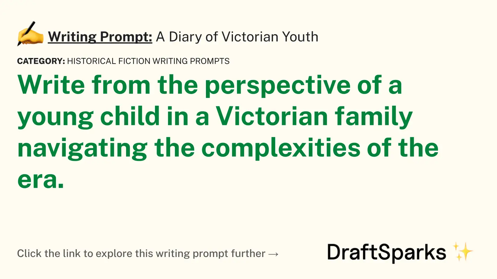 A Diary of Victorian Youth