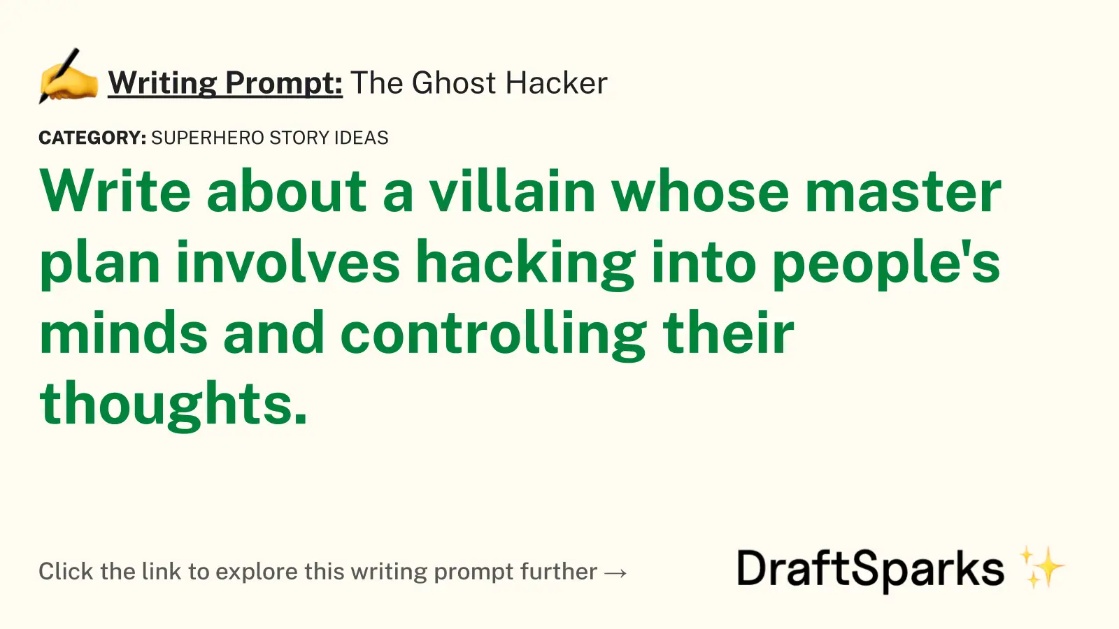 The Ghost Hacker