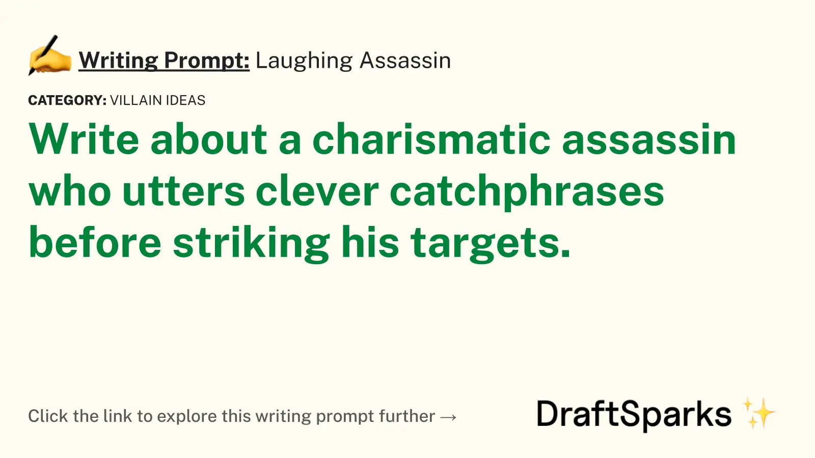 Laughing Assassin