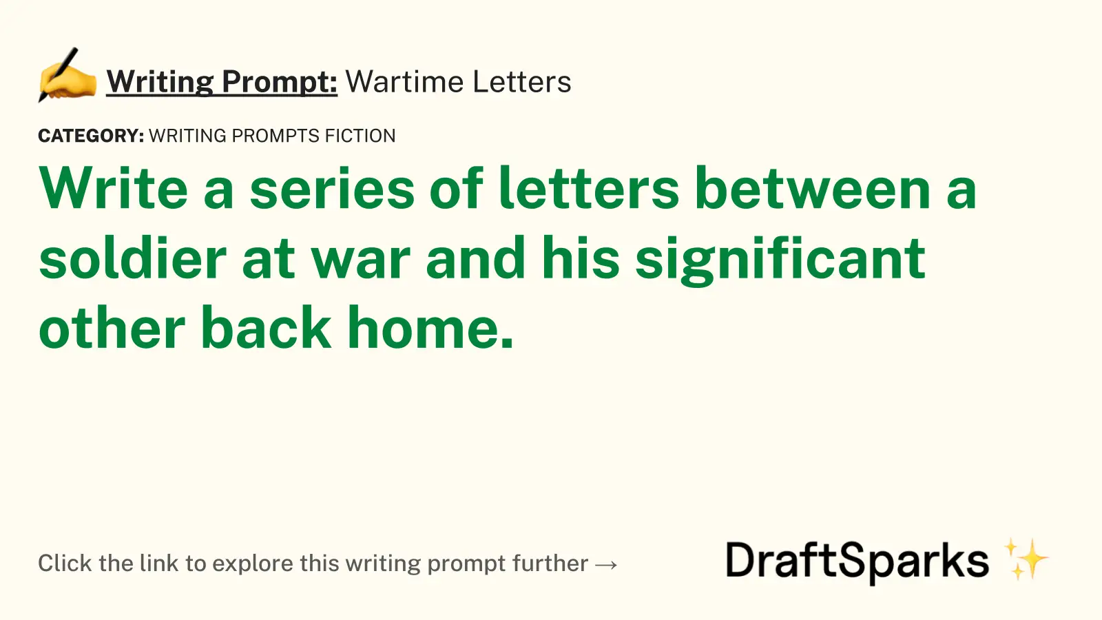 Wartime Letters